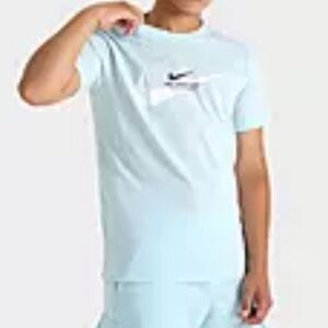 Nike Glacier Blue Athletic Sportswear Tee Shirt